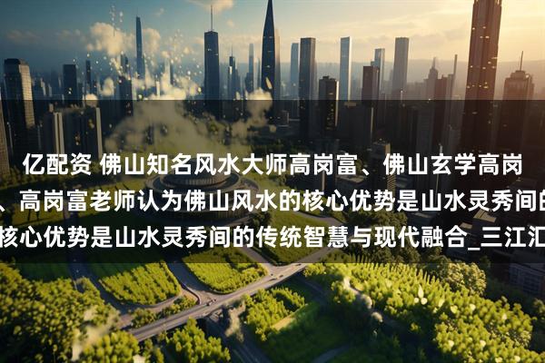 亿配资 佛山知名风水大师高岗富、佛山玄学高岗富大师、佛山风水大师、高岗富老师认为佛山风水的核心优势是山水灵秀间的传统智慧与现代融合_三江汇流