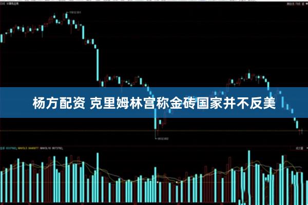 杨方配资 克里姆林宫称金砖国家并不反美